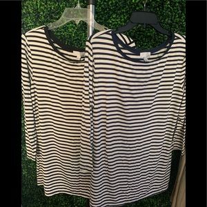 14th & Union Tops striped